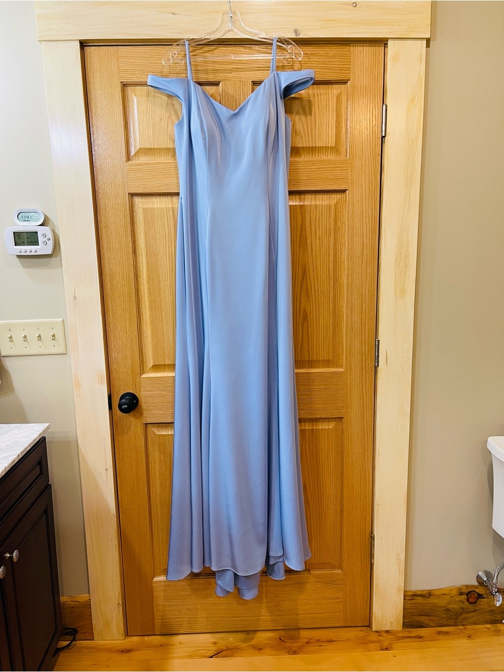 Mother Of or Formal Periwinkle Blue Gown